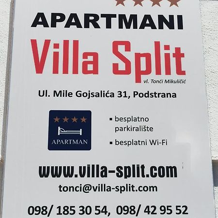 Apartments Villa Split Podstrana Exteriör bild
